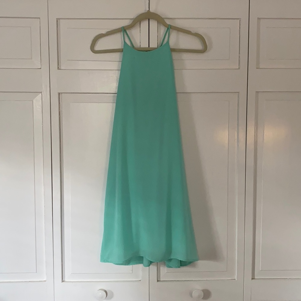 Teal Dress